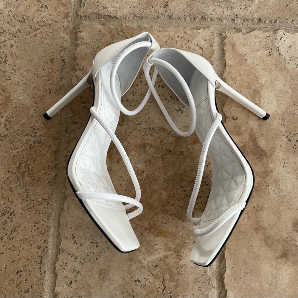 Schutz Gaiah Heel in White - Picture 5 of 7